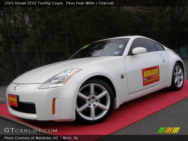 2003 Nissan 350Z Touring Coupe in Pikes Peak White