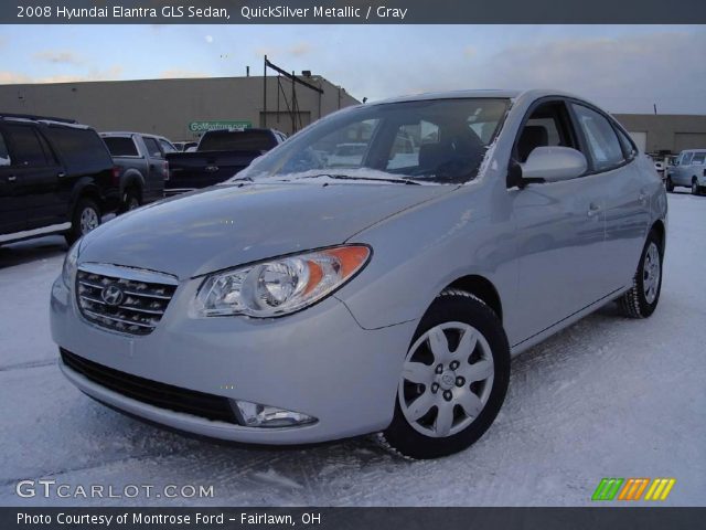 2008 Hyundai Elantra GLS Sedan in QuickSilver Metallic