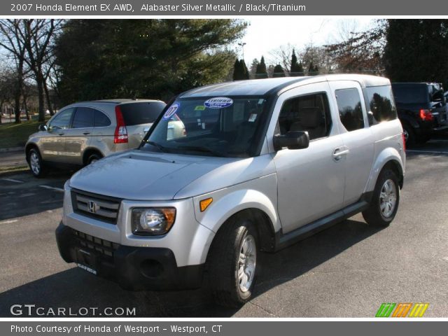 2007 Honda Element EX AWD in Alabaster Silver Metallic