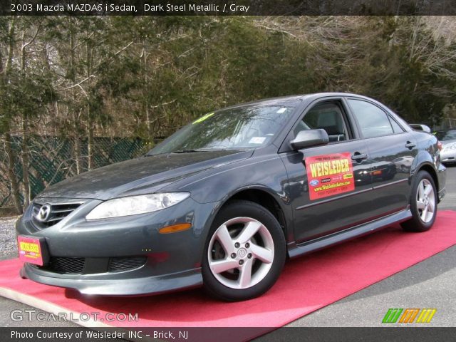 2003 Mazda MAZDA6 i Sedan in Dark Steel Metallic