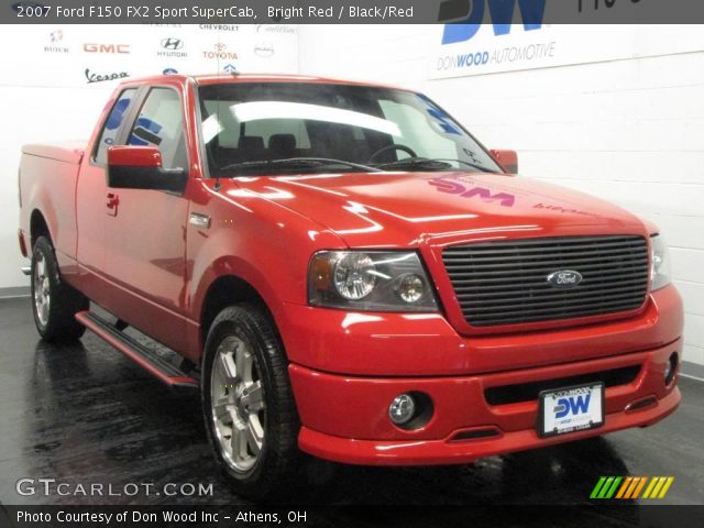 2007 Ford F150 FX2 Sport SuperCab in Bright Red