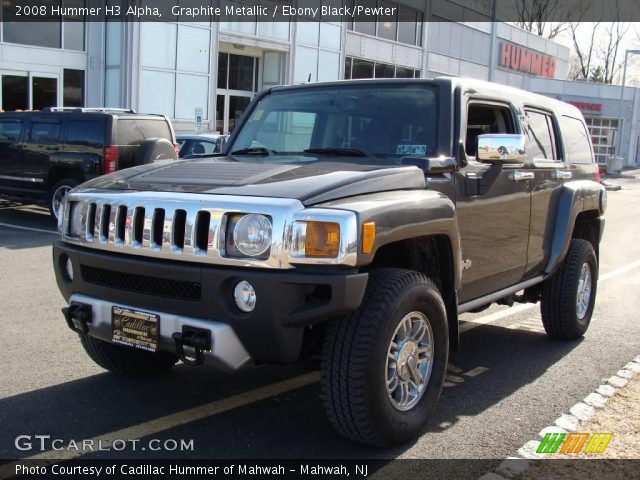 2008 Hummer H3 Alpha in Graphite Metallic