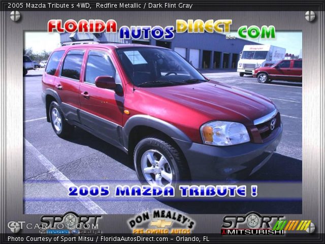 2005 Mazda Tribute s 4WD in Redfire Metallic