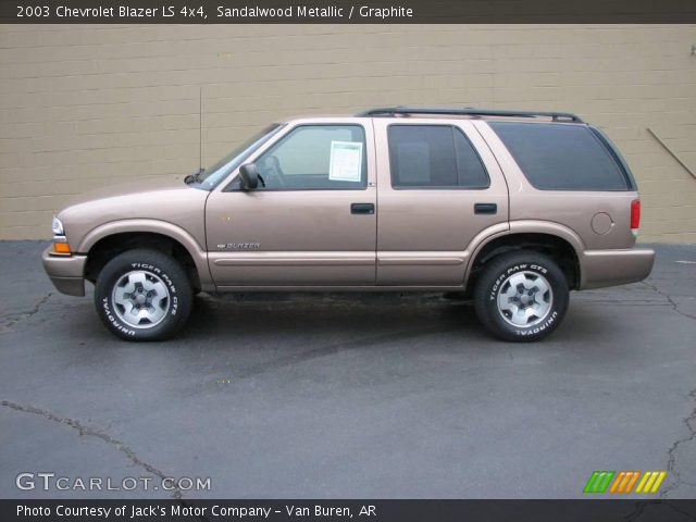 2003 Chevrolet Blazer LS 4x4 in Sandalwood Metallic