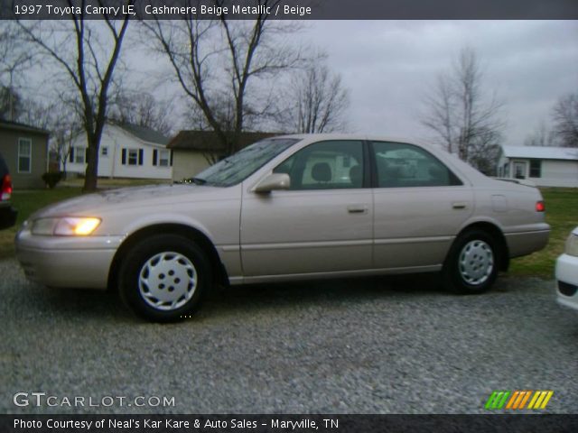 1997 Toyota Camry LE in Cashmere Beige Metallic