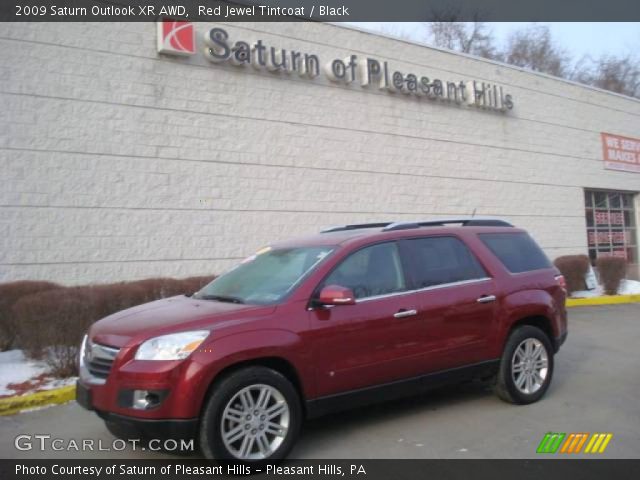 2009 Saturn Outlook XR AWD in Red Jewel Tintcoat