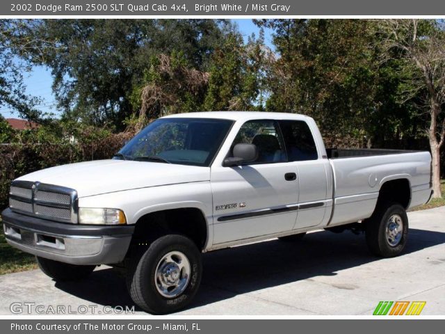 2002 Dodge Ram 2500 SLT Quad Cab 4x4 in Bright White