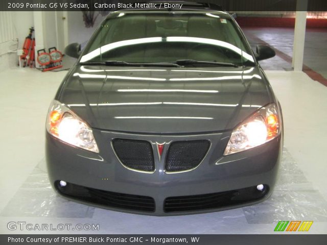 2009 Pontiac G6 V6 Sedan in Carbon Black Metallic