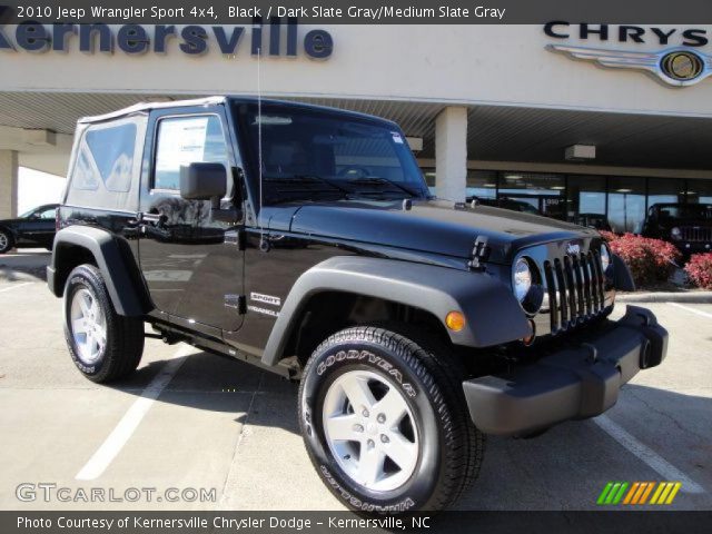 2010 Jeep Wrangler Sport 4x4 in Black