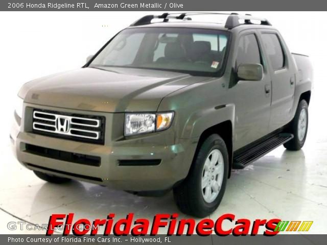 2006 Honda Ridgeline RTL in Amazon Green Metallic