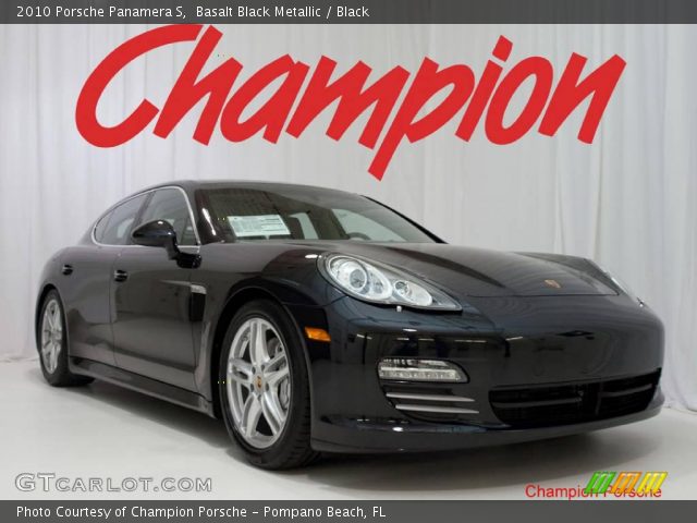 2010 Porsche Panamera S in Basalt Black Metallic