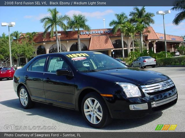 2008 Ford Fusion SEL V6 in Black Ebony