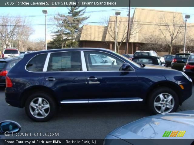 2005 Porsche Cayenne S in Dark Sea Blue