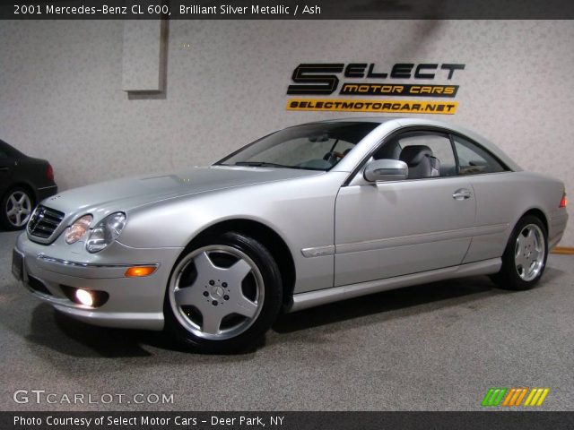 2001 Mercedes-Benz CL 600 in Brilliant Silver Metallic