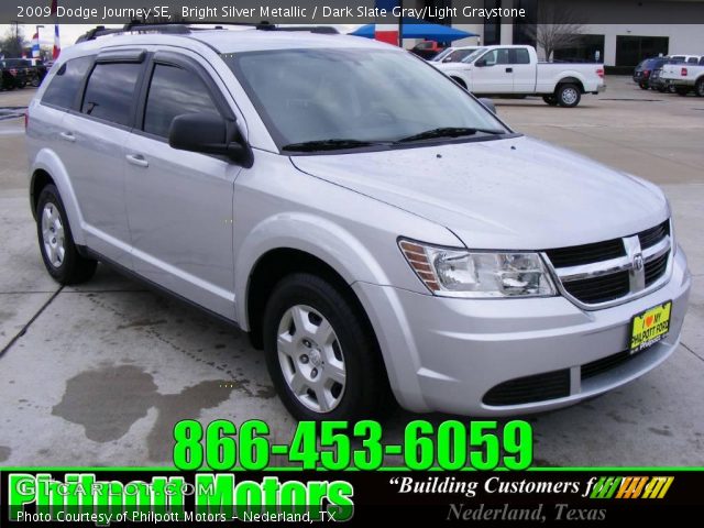 2009 Dodge Journey SE in Bright Silver Metallic