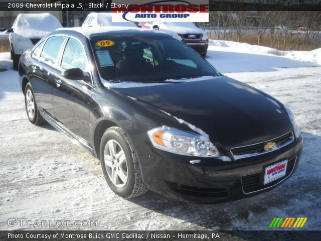 2009 Chevrolet Impala LS in Black