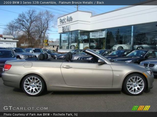 2009 BMW 3 Series 328i Convertible in Platinum Bronze Metallic