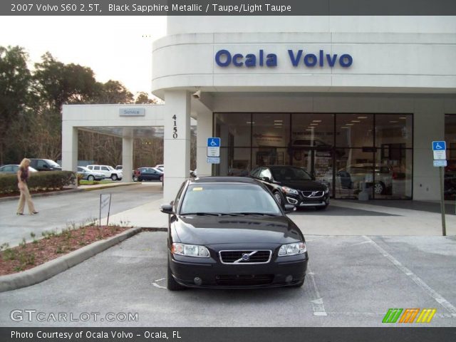 2007 Volvo S60 2.5T in Black Sapphire Metallic