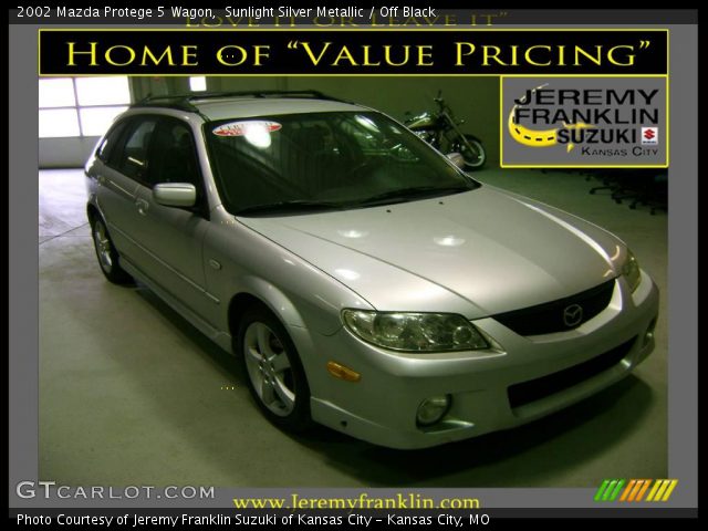 2002 Mazda Protege 5 Wagon in Sunlight Silver Metallic