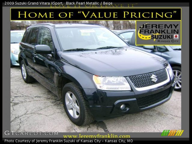 2009 Suzuki Grand Vitara XSport in Black Pearl Metallic