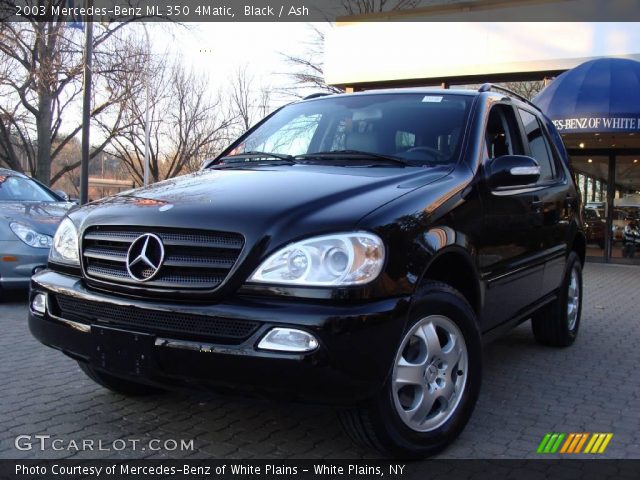 2003 Mercedes-Benz ML 350 4Matic in Black