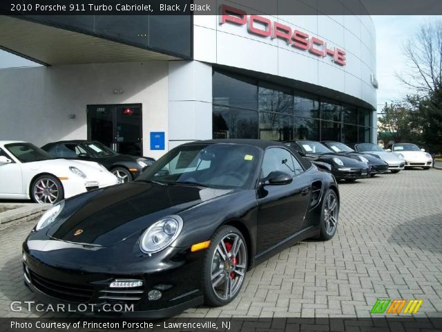 2010 Porsche 911 Turbo Cabriolet in Black