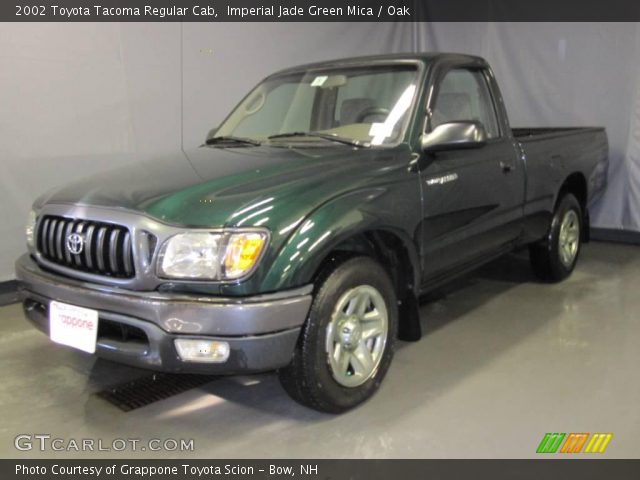 2002 Toyota Tacoma Regular Cab in Imperial Jade Green Mica
