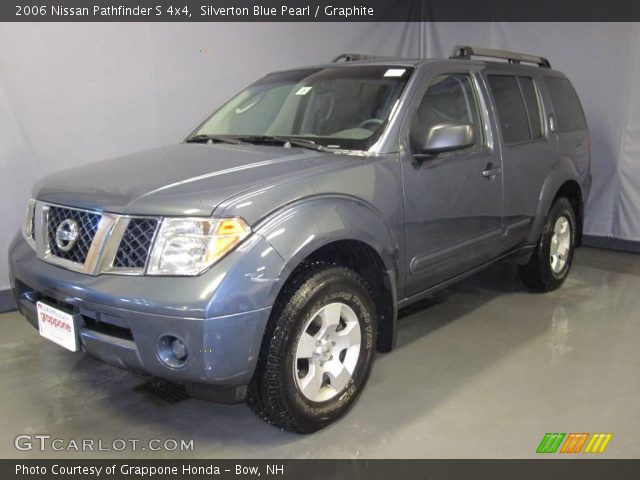 2006 Nissan Pathfinder S 4x4 in Silverton Blue Pearl