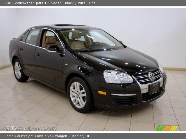 2006 Volkswagen Jetta TDI Sedan in Black