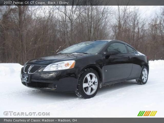 2007 Pontiac G6 GT Coupe in Black