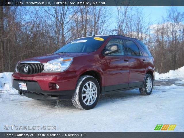 2007 Buick Rendezvous CX in Cardinal Red Metallic