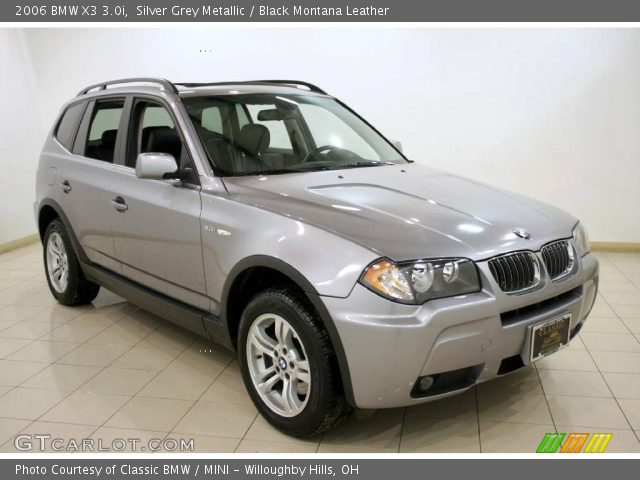 2006 BMW X3 3.0i in Silver Grey Metallic