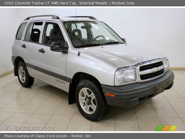 2003 Chevrolet Tracker LT 4WD Hard Top in Silverleaf Metallic