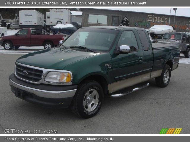 2000 Ford F150 XLT Extended Cab in Amazon Green Metallic