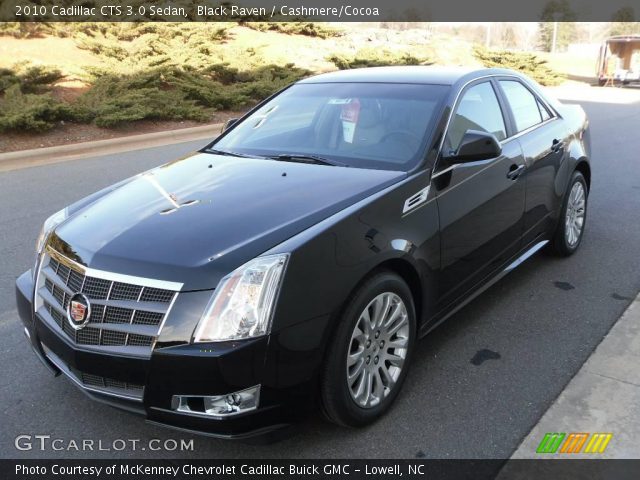 2010 Cadillac CTS 3.0 Sedan in Black Raven
