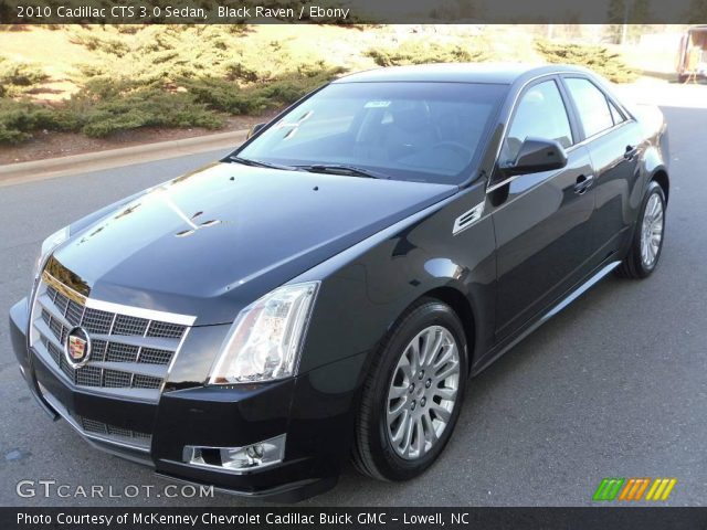 2010 Cadillac CTS 3.0 Sedan in Black Raven