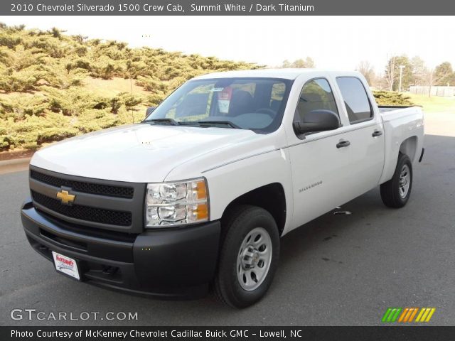 2010 Chevrolet Silverado 1500 Crew Cab in Summit White