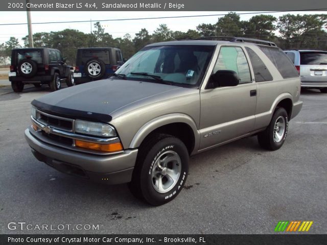 2002 Chevrolet Blazer LS 4x4 in Sandalwood Metallic