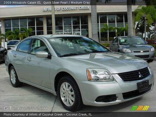 2009 Mitsubishi Galant ES in Quick Silver Pearl