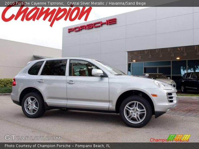 2010 Porsche Cayenne Tiptronic in Crystal Silver Metallic