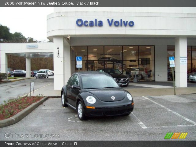 2008 Volkswagen New Beetle S Coupe in Black