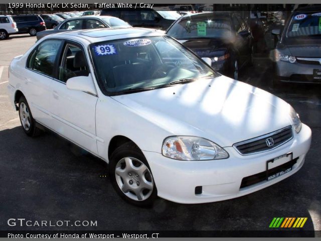 1999 Honda Civic LX Sedan in Taffeta White