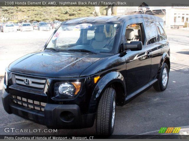 2008 Honda Element EX AWD in Nighthawk Black Pearl