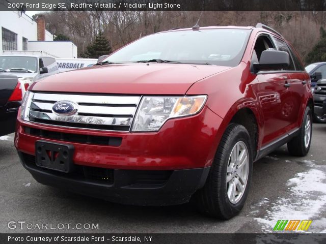 2007 Ford Edge SE in Redfire Metallic