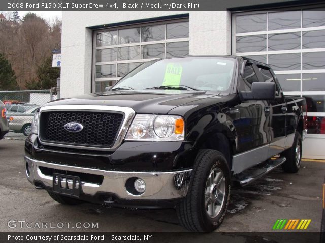 2008 Ford F150 XLT SuperCrew 4x4 in Black
