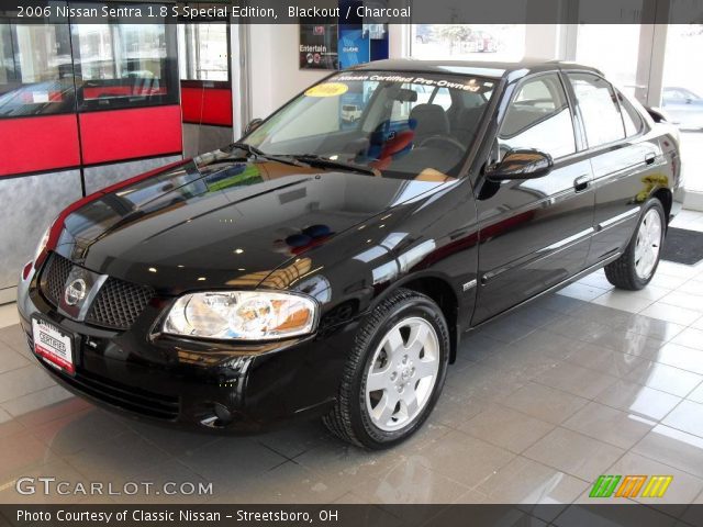 2006 Nissan Sentra 1.8 S Special Edition in Blackout