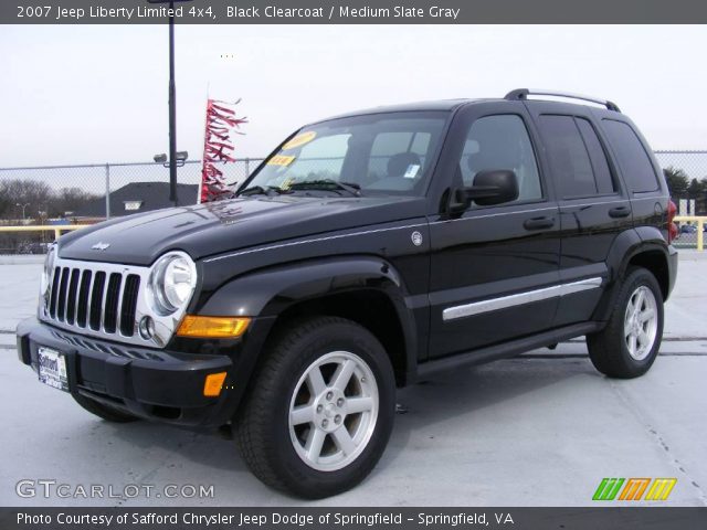 2007 Jeep Liberty Limited 4x4 in Black Clearcoat