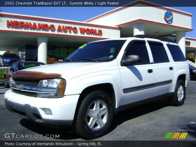 2002 Chevrolet TrailBlazer EXT LT in Summit White