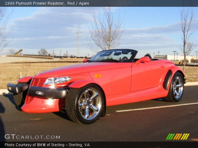 1999 Plymouth Prowler Roadster in Red