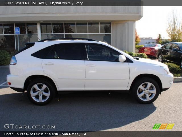 2007 Lexus RX 350 AWD in Crystal White